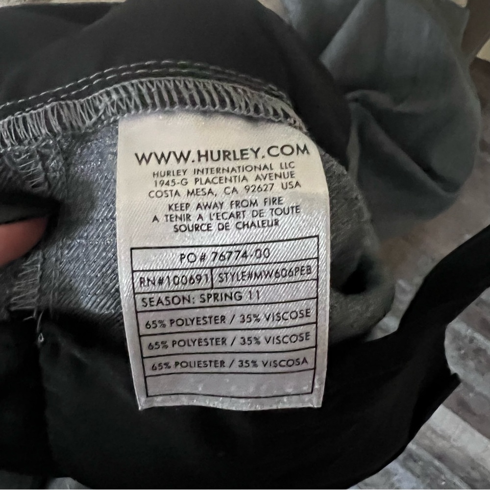 Hurley Casual Shorts - Grey - Picture 11 of 11